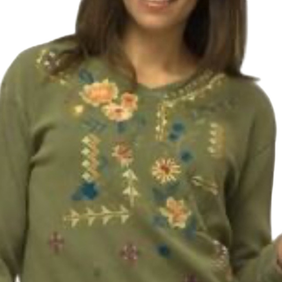 177. NWT WOMENS KYLA SEO S (FIT XL) DETAIL TOP - Picture 2 of 5